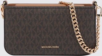 Michael Kors Borsa Bryant Michael Kors in cotone spalmato con monogram MK stampato