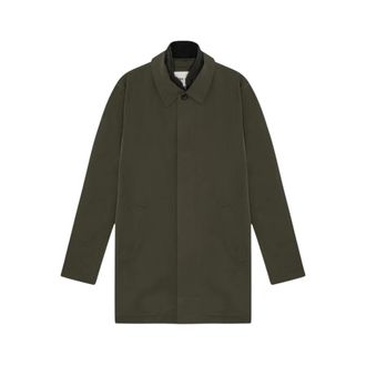 Nn.07 Single-Breasted Coats, male, Green, Size: XL Blake Trench