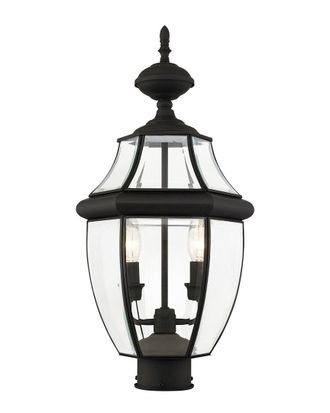 Livex Lighting 2-Light Outdoor Post Top Lantern