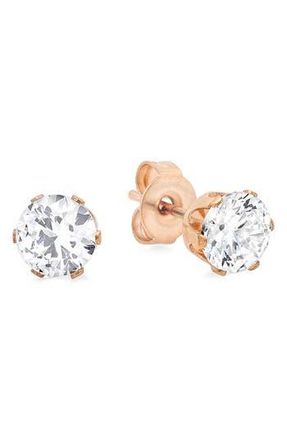 Steeltime 18k Gold Plated 8mm Stud Earrings at Nordstrom Rack