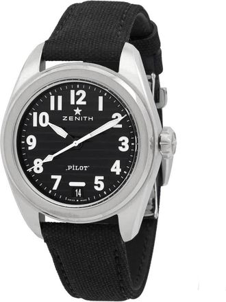 Zenith Pilot Automatic Black Dial Mens Watch 03.4000.3620/21.I001