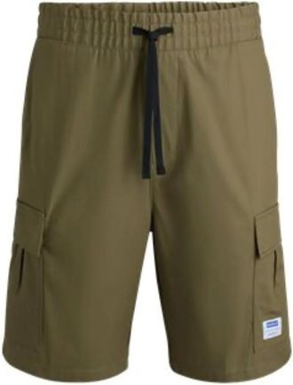 HUGO BOSS Shorts met cargo zak - Groen