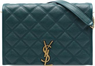 Saint Laurent Pre-owned Saint Laurent Mini Quilted Lambskin Becky Chain Shoulder Bag Ladies H72PIGCJTDXXRY5J