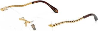 Bulgari Serpenti Viper Optisch Montuur - Dames - Brillen - Geel - 57 MM - Accessoires