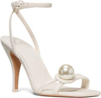 Kate Spade New York harmony ankle strap sandal in Cream at Nordstrom, Size 8.5