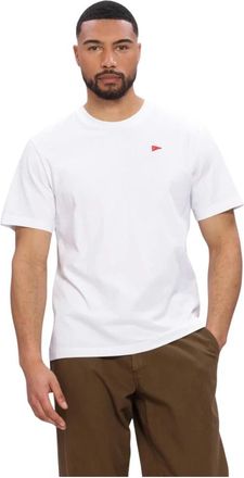 For&eacute;t Tops, Heren, Wit, S, Katoen, Flag T-Shirt
