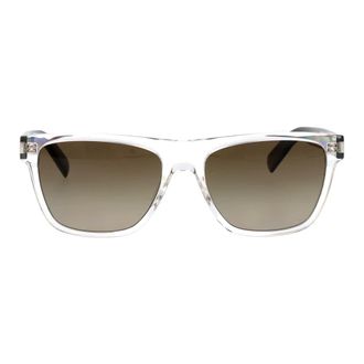 Saint Laurent Sunglasses, male, Gray, 56 MM, Fashion Sunglasses