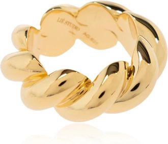 LI&Eacute; STUDIO The Christine Ring - Dames - Ringen - Geel - 56 MM - Accessoires