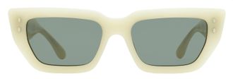 Isabel Marant IM0159S Rectangular Acetate Sunglasses - Ivory