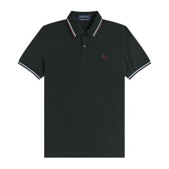 Fred Perry Polo M12 - Tops - Hombre - Verde - 3XS