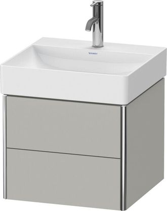 Duravit Xsquare Mueble De Ba&ntilde;o De Pared 48,4x46,0 Cm, 2 Cajones, - Duravit