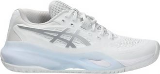 Asics Womens Gel-Resolution X Shoe In White/pure Silver