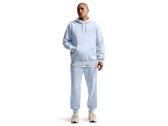Nike Club Fleece Pullover Hoodie Mens Clothing Hydrogen Blue/Hydrogen Blue/White : 2XL, Cotton/Polyester