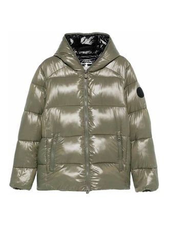 Save The Duck Edgard lacquer-finish down jacket