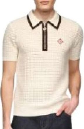 Casablanca Polo Shirts - Heren - Polos - Wit - L - Tops