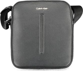 Calvin Klein Eco-Bewuste Schoudertas - Heren - Schoudertassen - Zwart - ONE Size - Polyester - Tassen