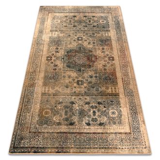 RugsX RugsX Wool Omega Rug in Yellow | Size: 135 cm x 200 cm