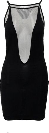 Armani Emporio Armani jurk met mesh-uitsnijdingen - jaren 2000