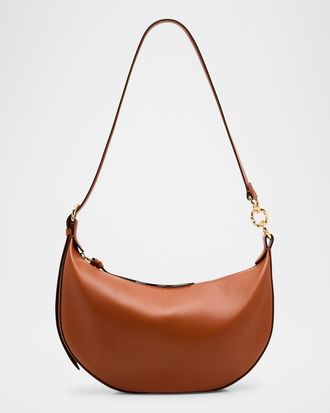 Ulla Johnson Twyla Small Calf Leather Hobo Bag