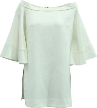 Ellery Blusa Elize con spalle scoperte - Bianco