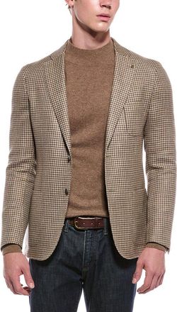 Corneliani Cc Collection Wool & Linen-Blend Jacket