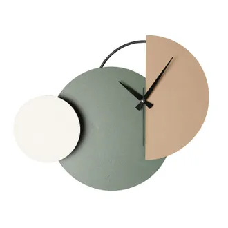 Wallity Orologio Da Parete In Metallo, Orologio Decorativo, Stile Industriale Clock