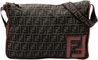 Fendi Borsa a tracolla Pre-owned in tela - - Pre-owned - Donna - Marrone - ONE SIZE