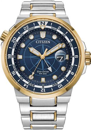 Citizen BJ7144-52L Mens Endeavor Watch - Silver - One Size