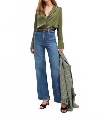 Favorite Daughter Mischa Wide Leg Jean In Campbell