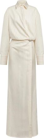 Dondup Mujer, Vestidos, Blanco, Talla: S