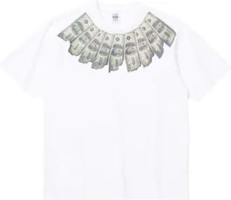 SUPREME x MM6 Maison Margiela Money S/S T-Shirt White SUP-SS26-103-WHT