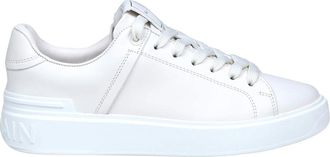 Balmain Balmain B Court Sneakers In White Leather