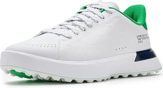 G/Fore G.112 Embossed Skull And Tees Hybrid Golf Shoes Mens Golf Shoes Snow/Clover : 9.5 M, Leather/Synthetic
