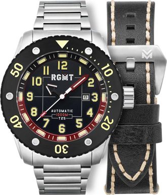 RGMT All-Brite Tritium Black Dial Mens Watch RG-8047-44