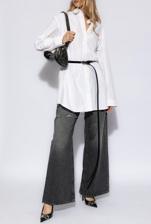 Diesel Shirt Dress D-DALIS, Womens, White