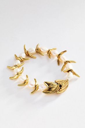 Alemais ALEMAIS Calypso Pearl Fish Bracelet