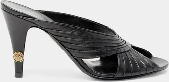 Versace Jeans Couture Medusa 90MM Leather Mules