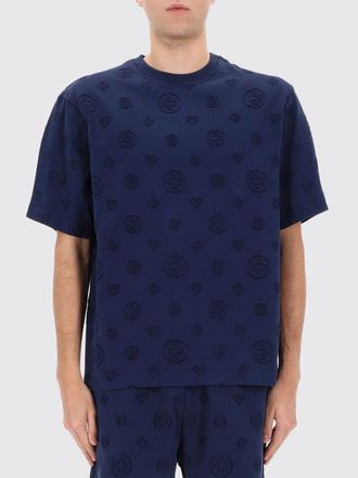 Casablanca T-shirt girocollo in cotone organico con stampa monogram
