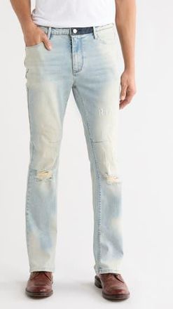 Rta Denis Straight Jean Jeans in Blue Clouds at Nordstrom Rack, Size 28