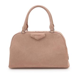 Givenchy Antigona East-West Medium Bag - Dames - Handtassen - Beige - ONE Size - Katoen - Tassen