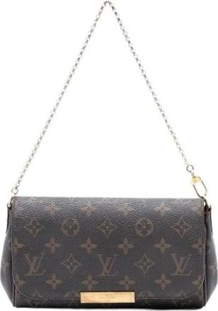 Louis Vuitton Pre-owned Cross Body Bags, female, Brown, Size: ONE SIZE Pre-owned The Favorite MM