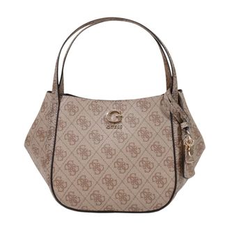Guess Coleen Logo Small Bag - female - Guess - Handbags - Beige - ONE SIZE - Bags
