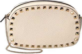 Valentino Rockstud Mini Grainy Leather Crossbody