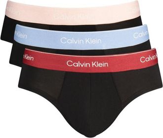 Calvin Klein Zwarte Katoenen Heren Slip
