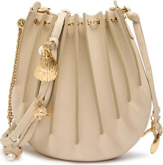 Chloé Sea Treasures Medium Grained Leather Shoulder bag - Ivory - One Size