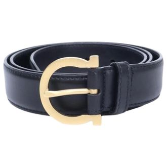 Ferragamo Pre-owned Standard Belt - - Pre-owned - Uomo - Nero - ONE SIZE