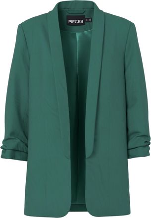 Pieces Pieces Womens Pcbosella 3/4 Blazer Noos Blazer, Trekking Green, M