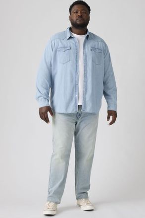 Levi's 502 Taper Jeans (Big & Tall) - Uomo - 36X38 - Blu / Only Wish