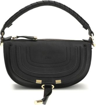 Chlo&eacute; Mini Marcie Shoulder Bag In Soft Leather