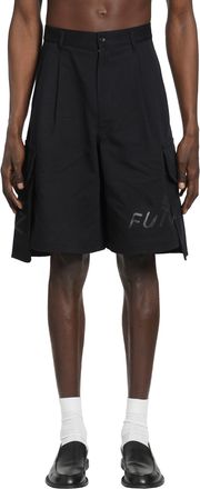 Comme Des Gar&ccedil;ons Cotton Bermuda Shorts